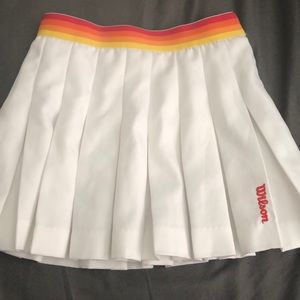 Wilson tennis skirt